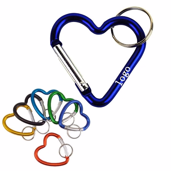 Heart Shape Carabiner Key Chain