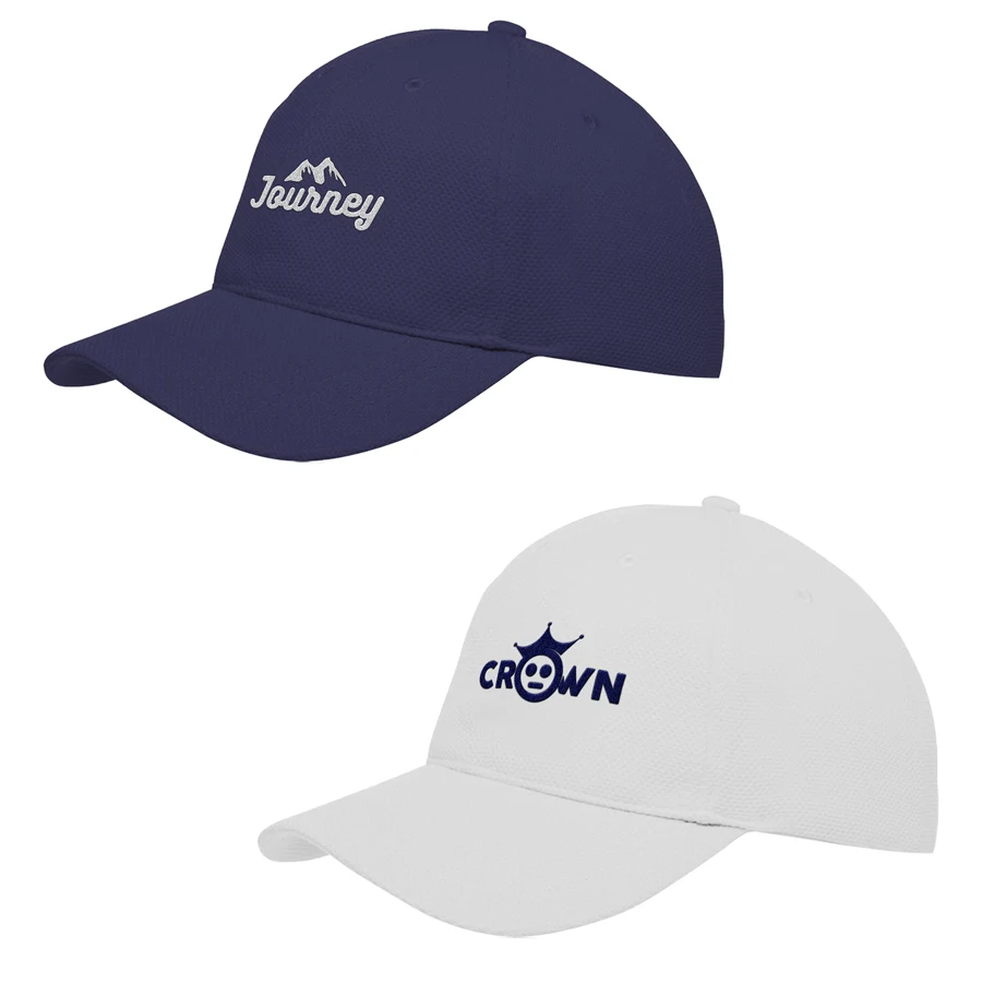 Textured Pique Baseball Cap with Adjustable Closure 1