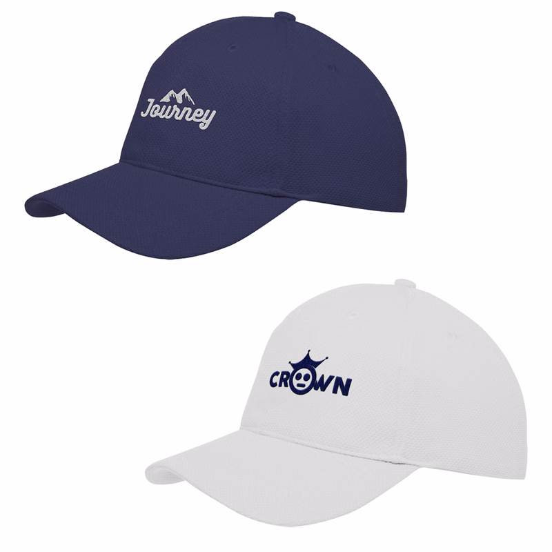 Textured Pique Baseball Cap with Adjustable Closure