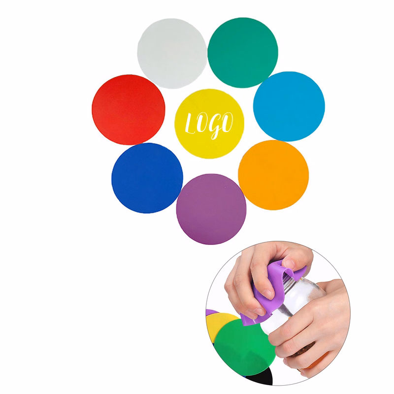 Solid Color Silicone Round Mat