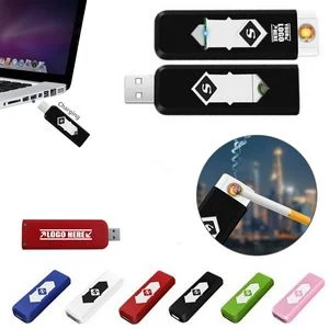Portable USB Rechargeable Windproof Lighter Flameless 1