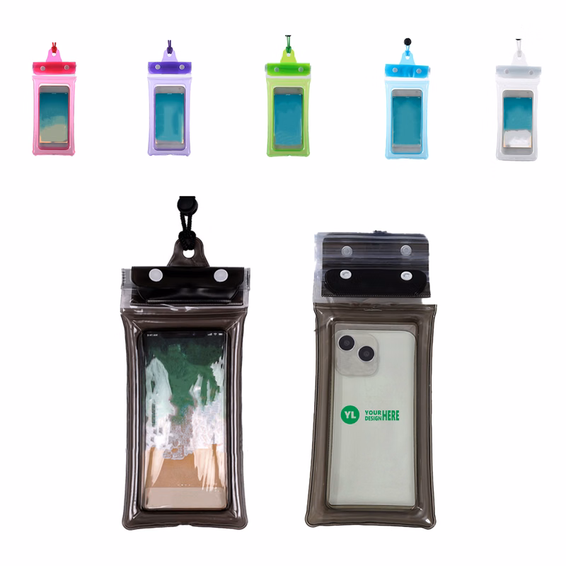 Cell Phone Waterproof Bag with Airbag Design