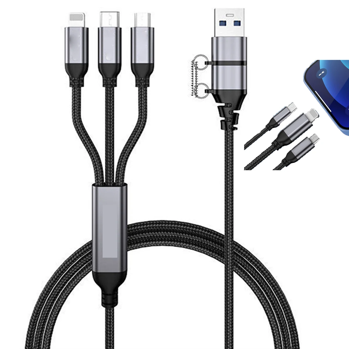 Fast Charger USB Type C to Lightning Cable 1