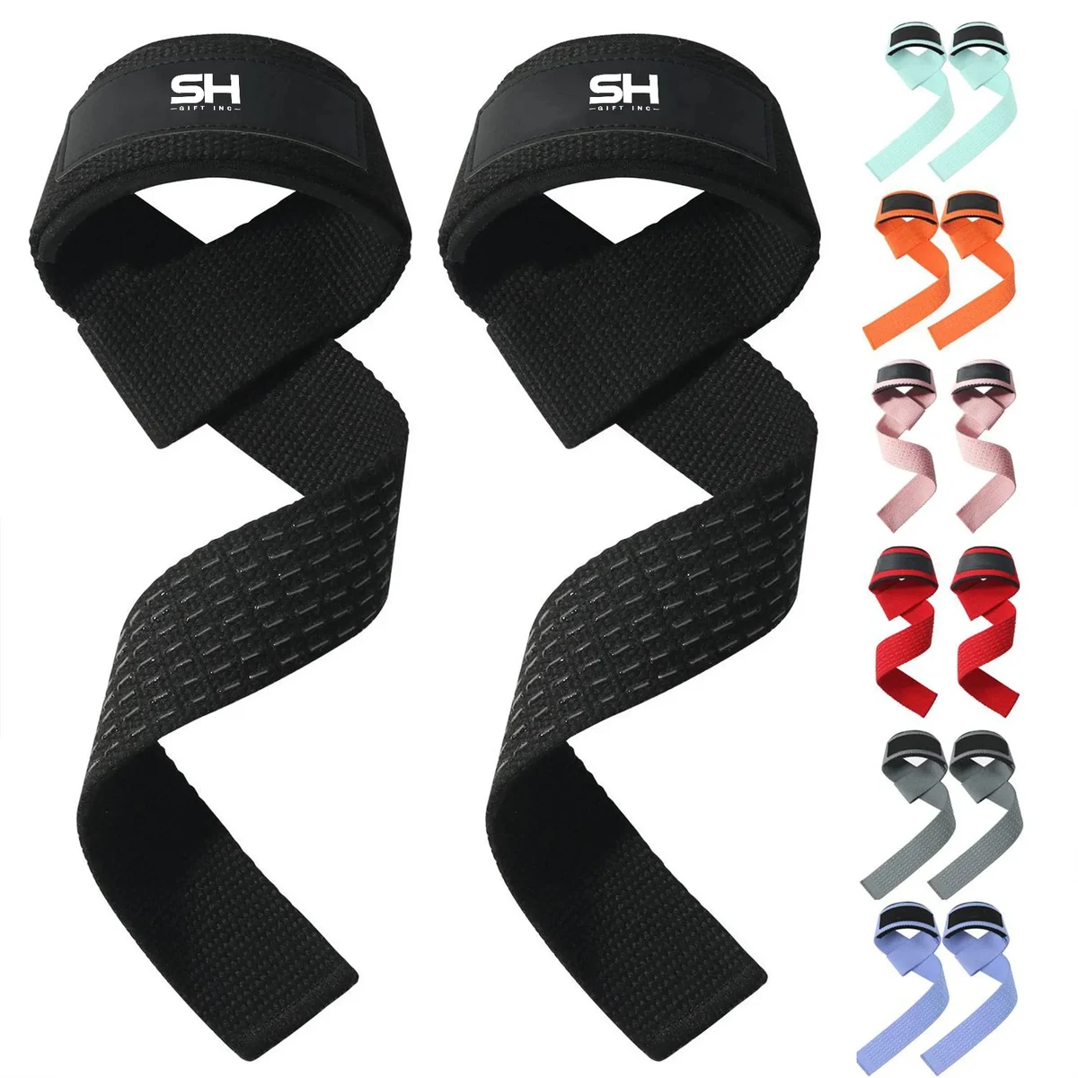 Cotton Hard Pull Wrist Lifting Grips Band-Deadlift 1