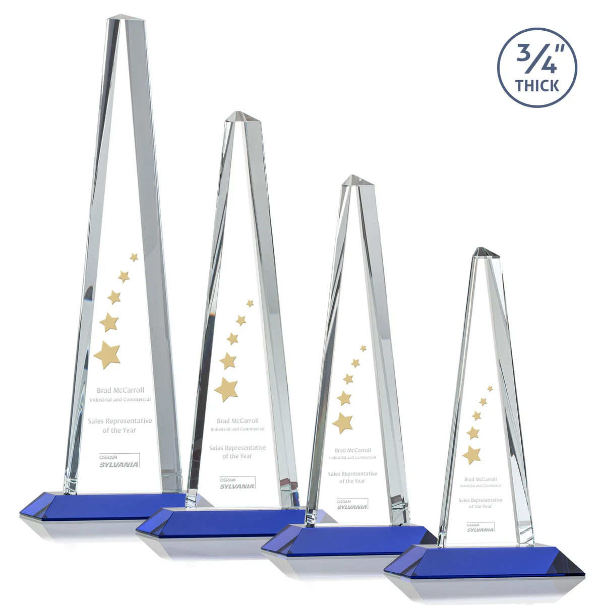 Majestic Tower Award - Blue 1