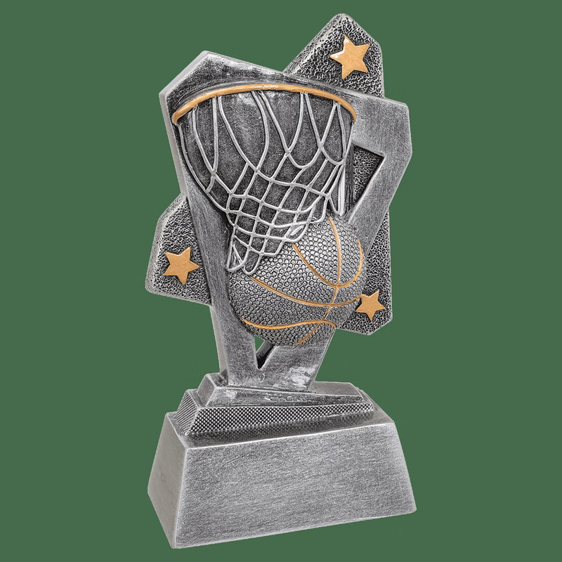 6-1/2" Tall Basketball Triumph Resin
