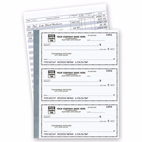 Secretary Deskbook 3-On-A-Page Compact Size Checks