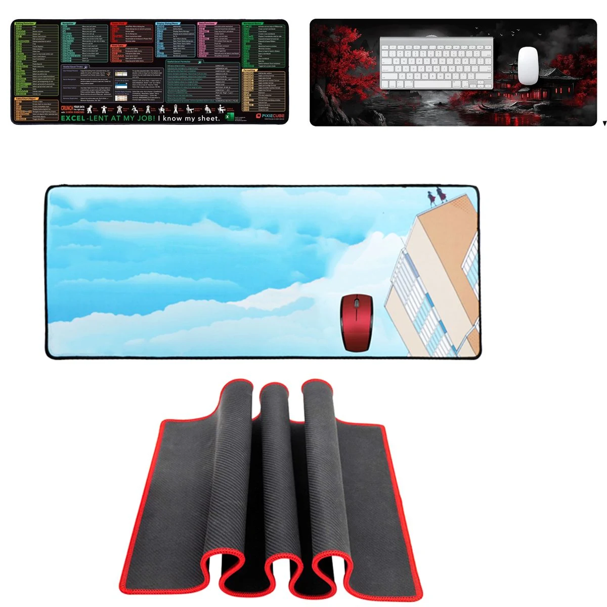 Large Desk Mat for Gaming & Work ?C Non-Slip Base 1