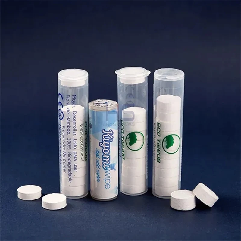 10 Pack Coin Compressed Tissues 1