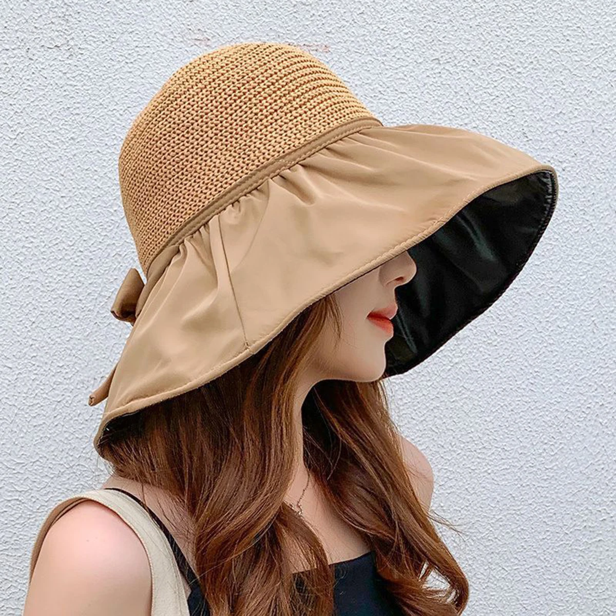 Sun Straw Bow Hat 1