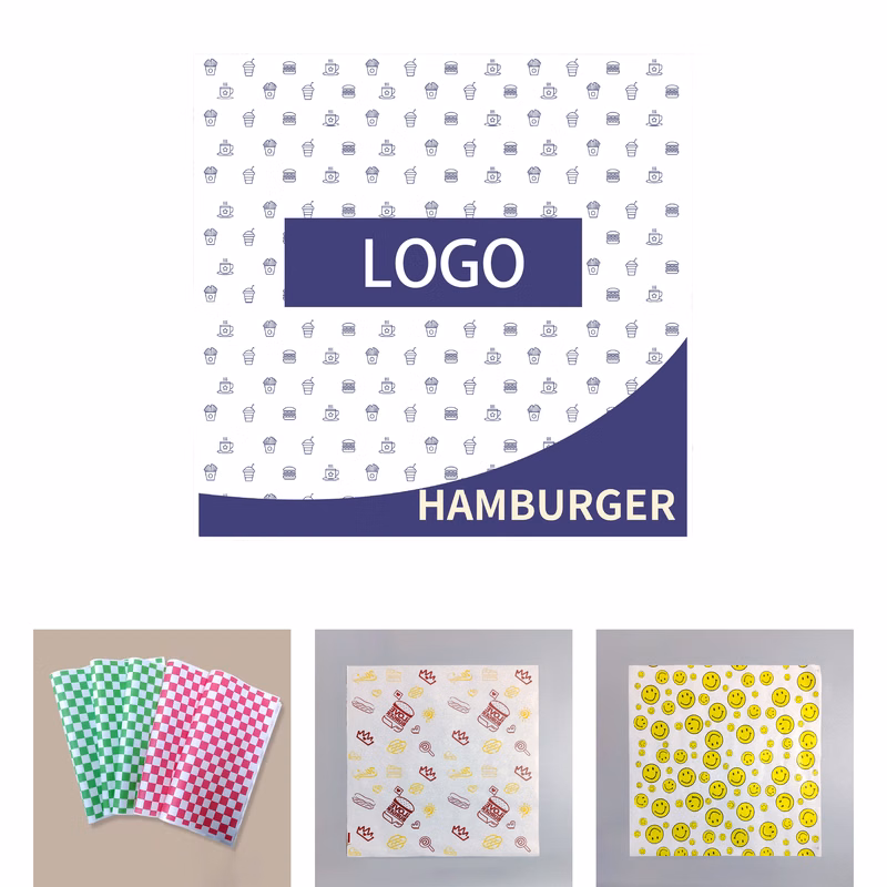 Greaseproof Burger Sandwich Wrapping Sheets