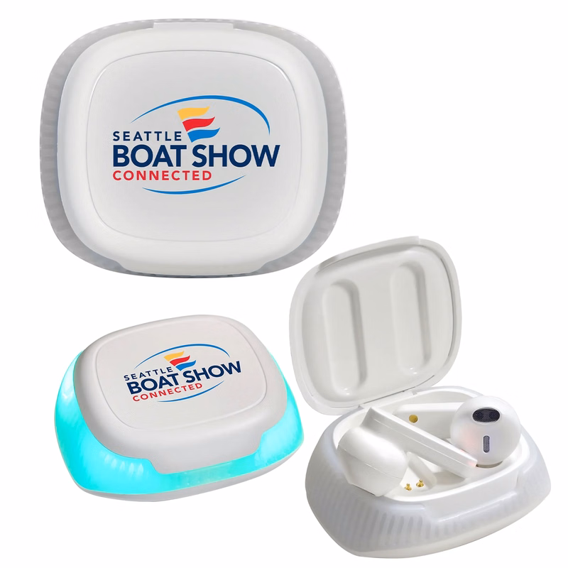 Light Up Dock Wireless Ear Buds