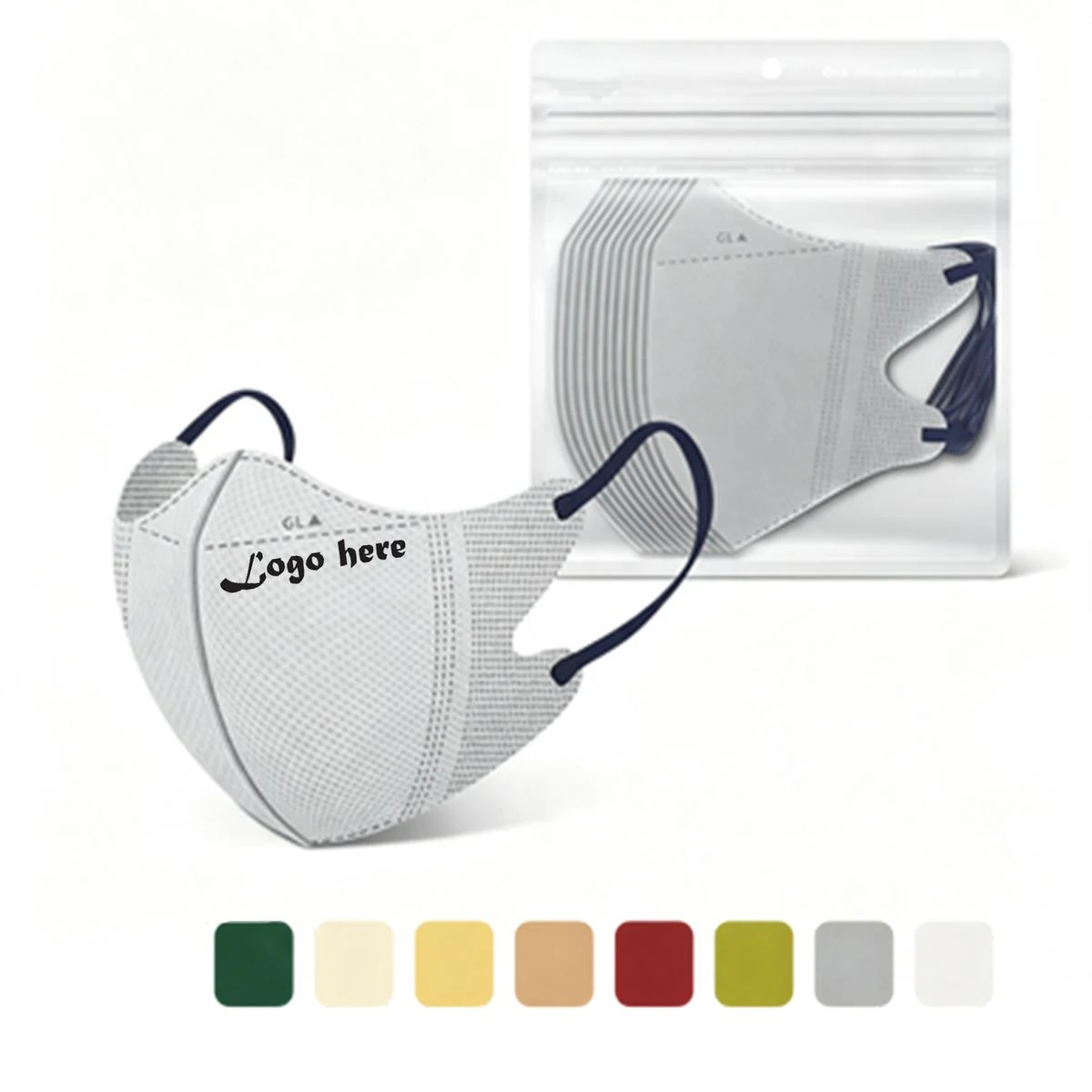 3D Disposable Dust Protection Face Mask 1