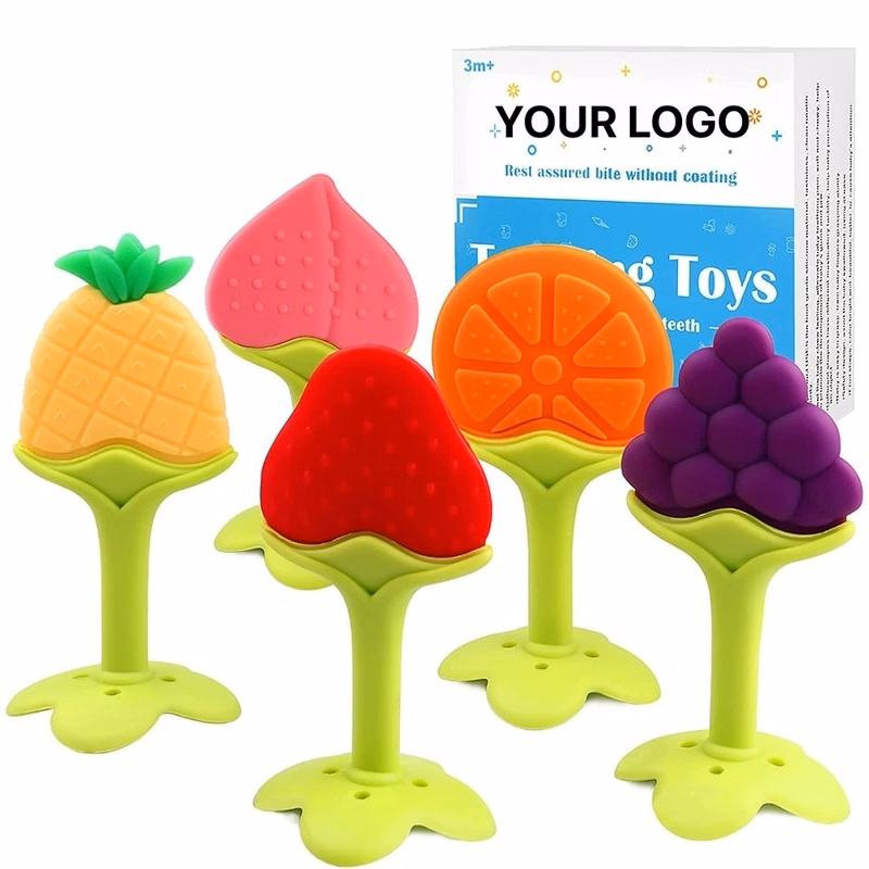 Baby Fruit Shaped Teething Toys