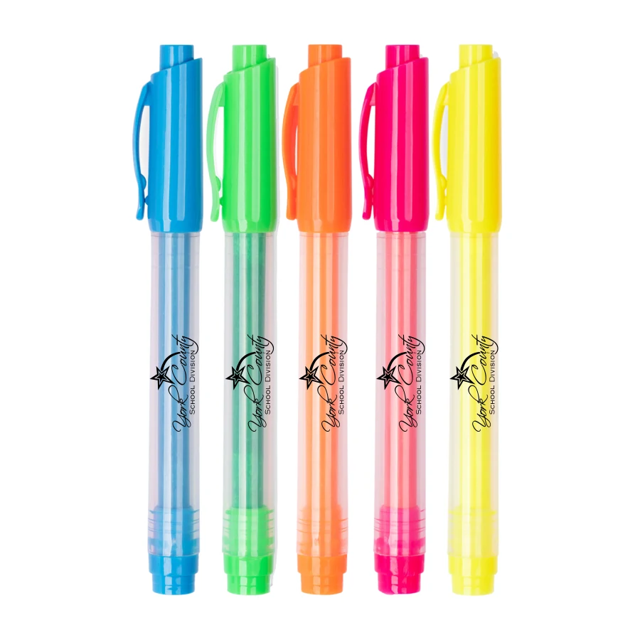 Union Printed - Dri Mark Clip Neon Highlighters 1
