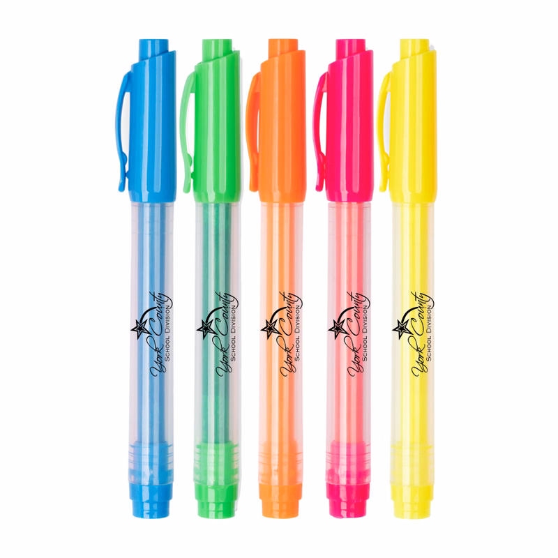 Union Printed - Dri Mark Clip Neon Highlighters