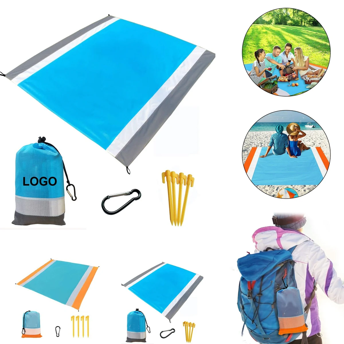 Waterproof Sand Free Beach Blanket 1