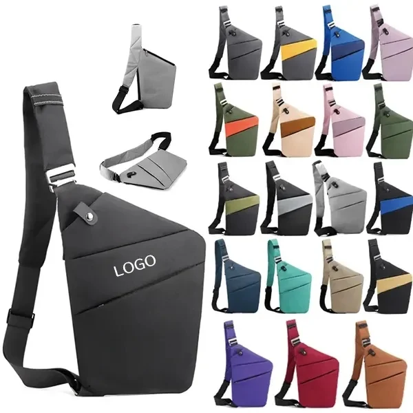 Secure Close-Fit Sling Chest Bag with Anti-Theft 1