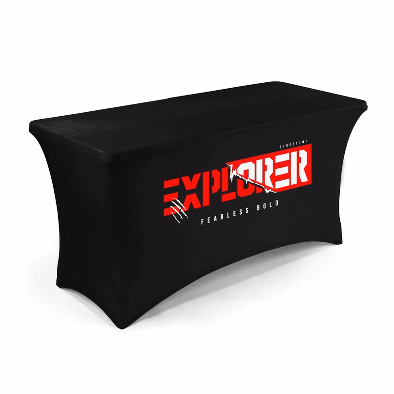 Custom Table Cover - Front Panel -Dye Sublimation