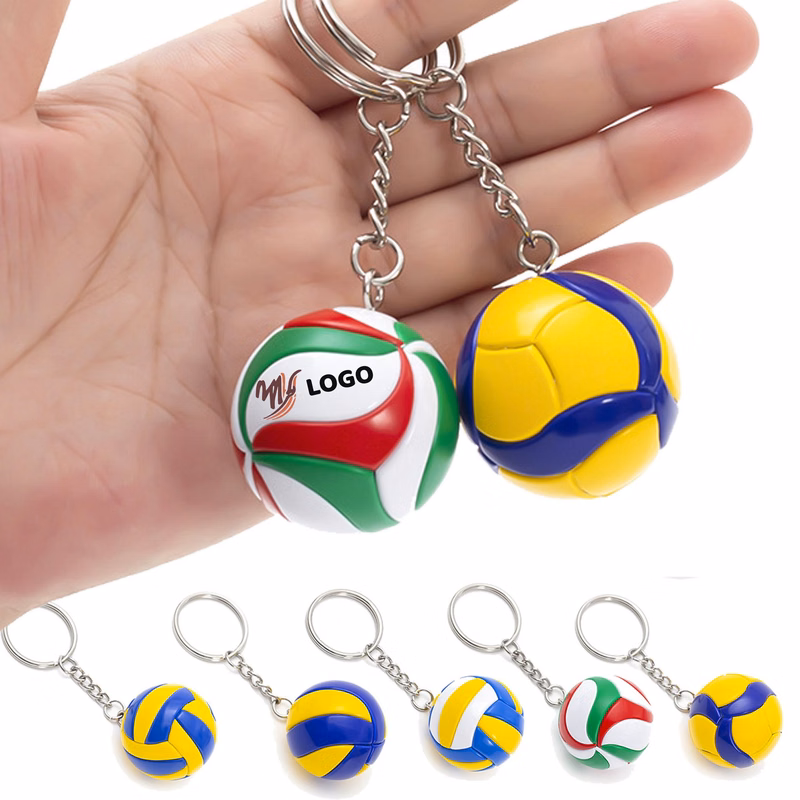 Volleyball Key Chain
