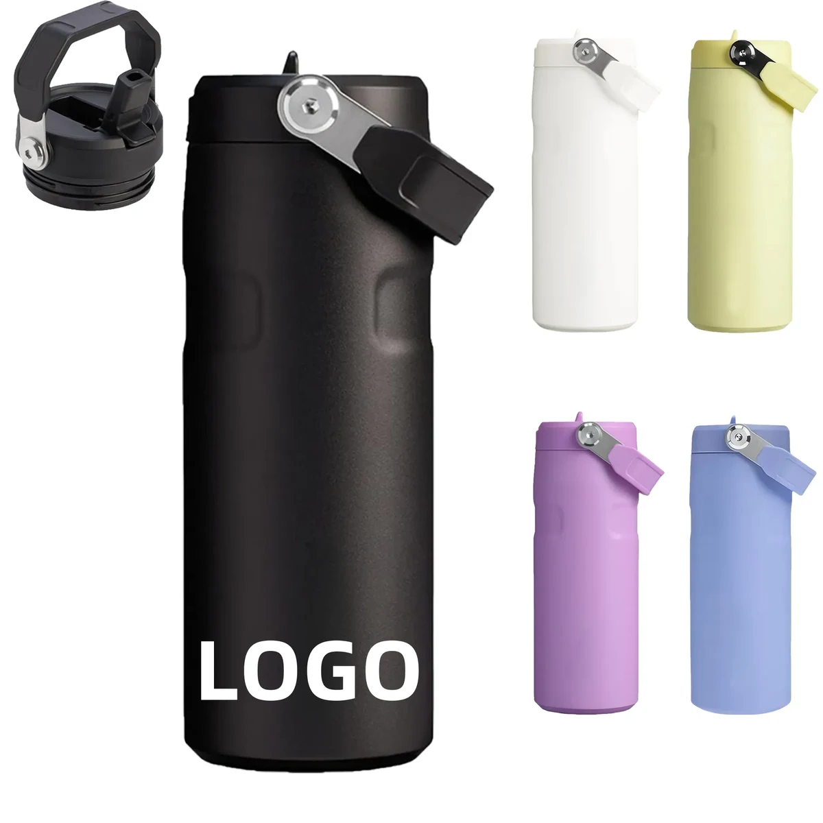 16oz Lightweight & Leak-Resistant Insulated Stainless Steel 1