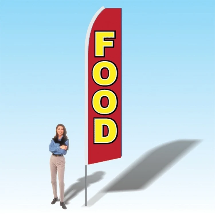 15FT Food Advertising Banner Flag 1