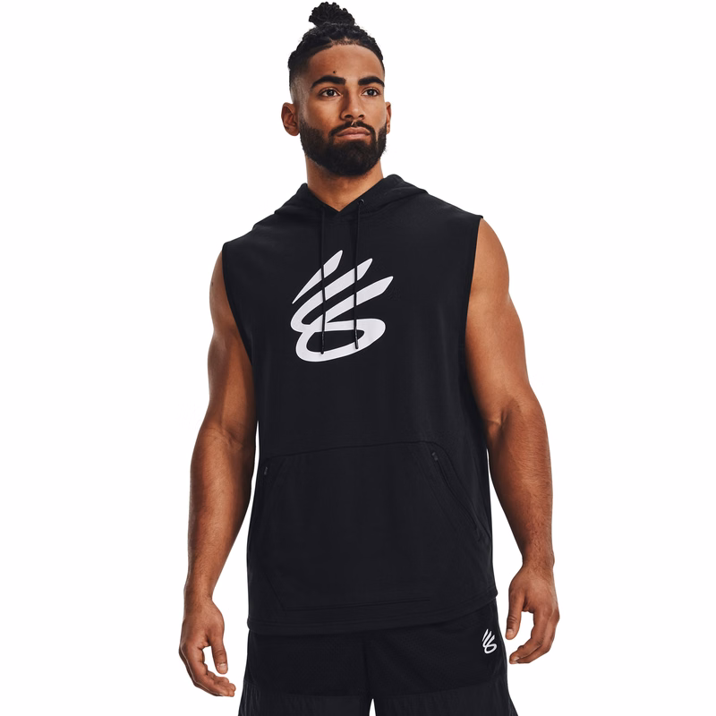 Curry Sleeveless Men's Hoodie