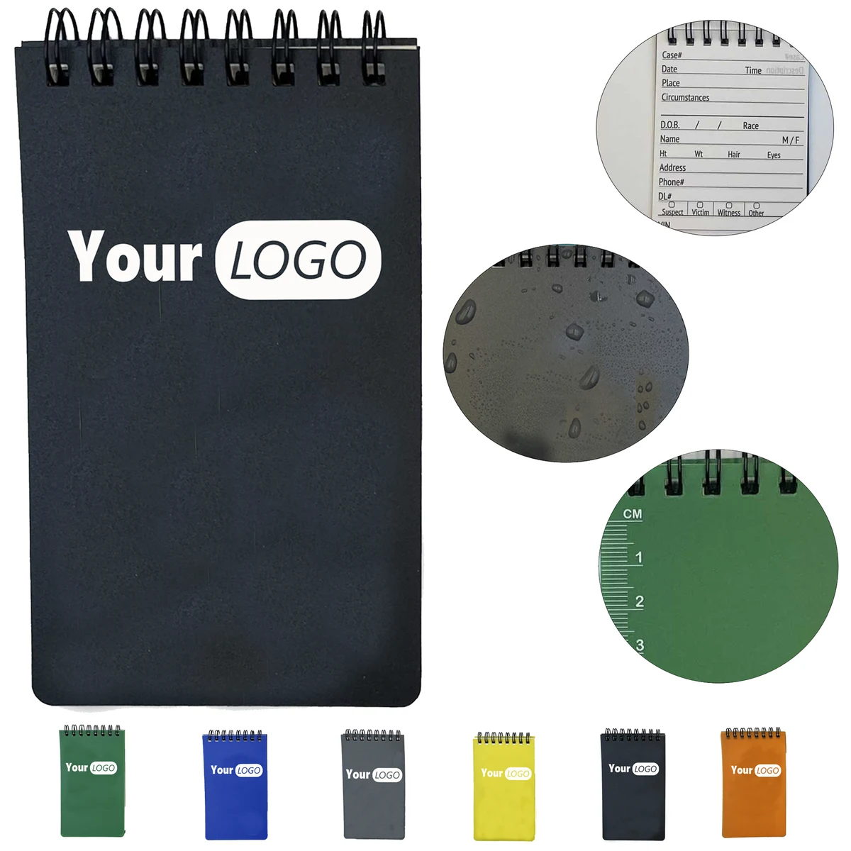 Logo Printed Coil Bound Memo 1