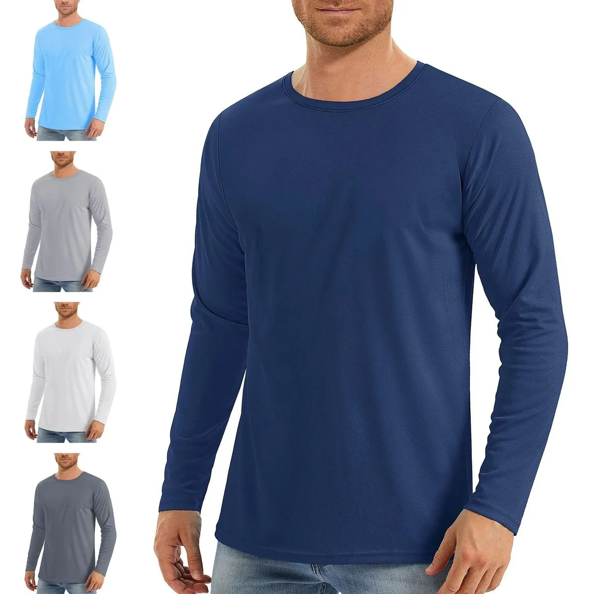 Men's Quick Dry Long Sleeve Shirt 1