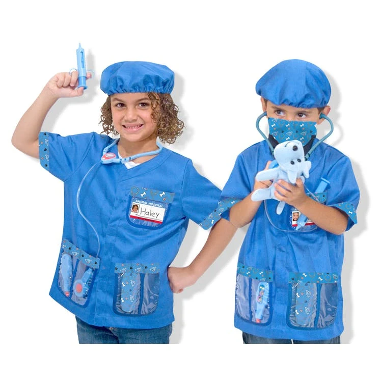 Melissa & Doug Kids' Veterinarian Costume Sets - 3-6 Years 1