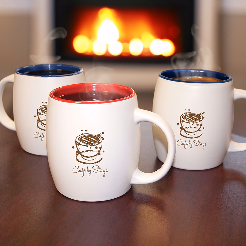 530 Ml. (18 Fl. Oz.) Barrel Mug: Premium