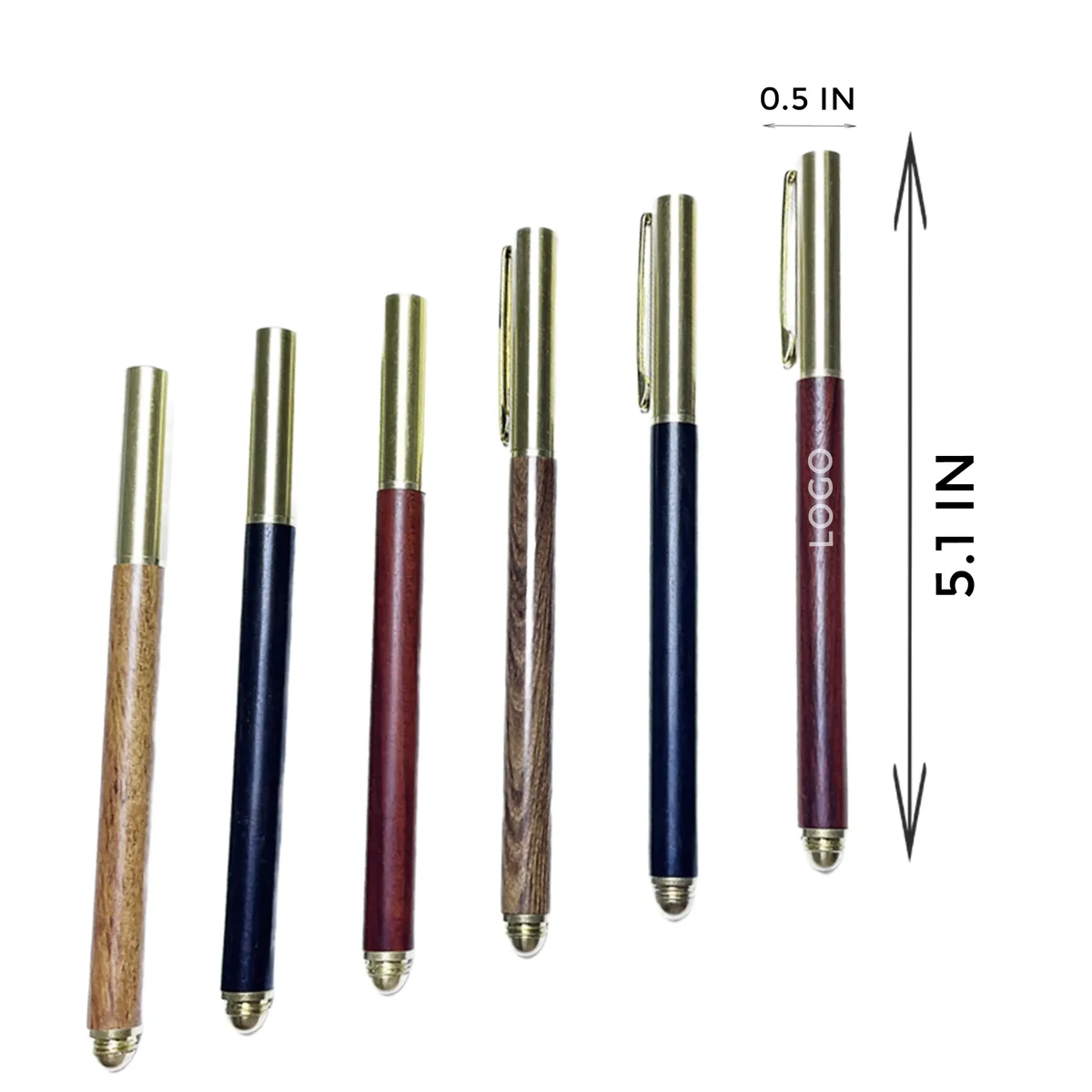 Brass Pen With Sandalwood Body 1
