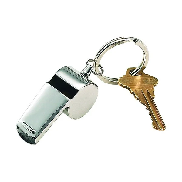 Polished Stainless Steel Whistle 1