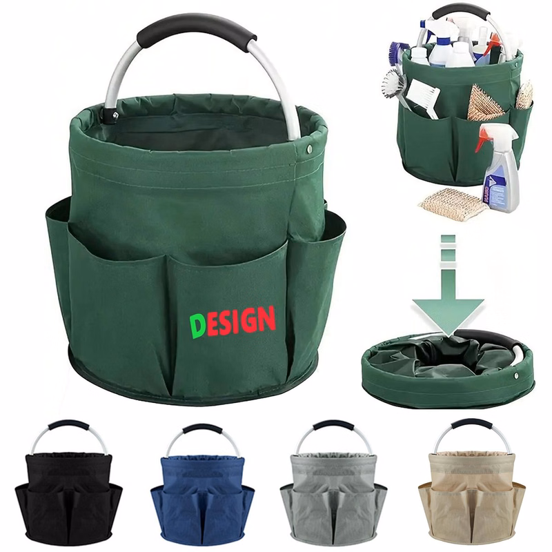 Oxford Fabric Collapsible Picnic Basket