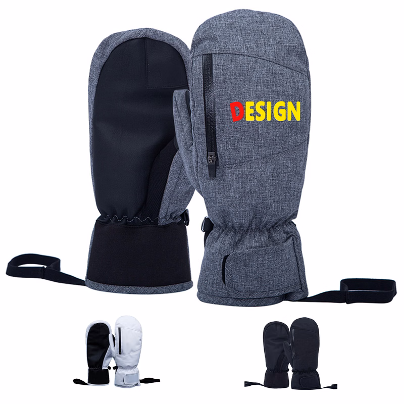 Adult Waterproof Touchscreen Ski Gloves