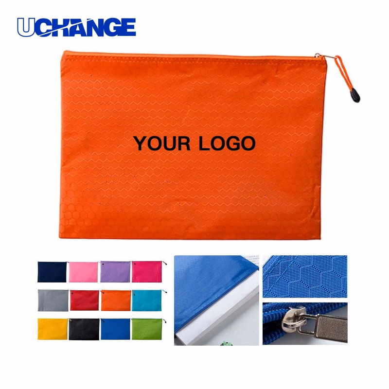 Oxford File Bag with Zipper for School and Business Travel