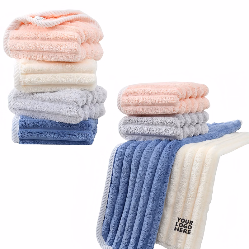 Premium Coral Velvet Towel Extra Large Ultra Absorbent