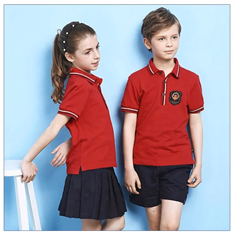 Custom 100% Bamboo Fiber Polo School Uniform