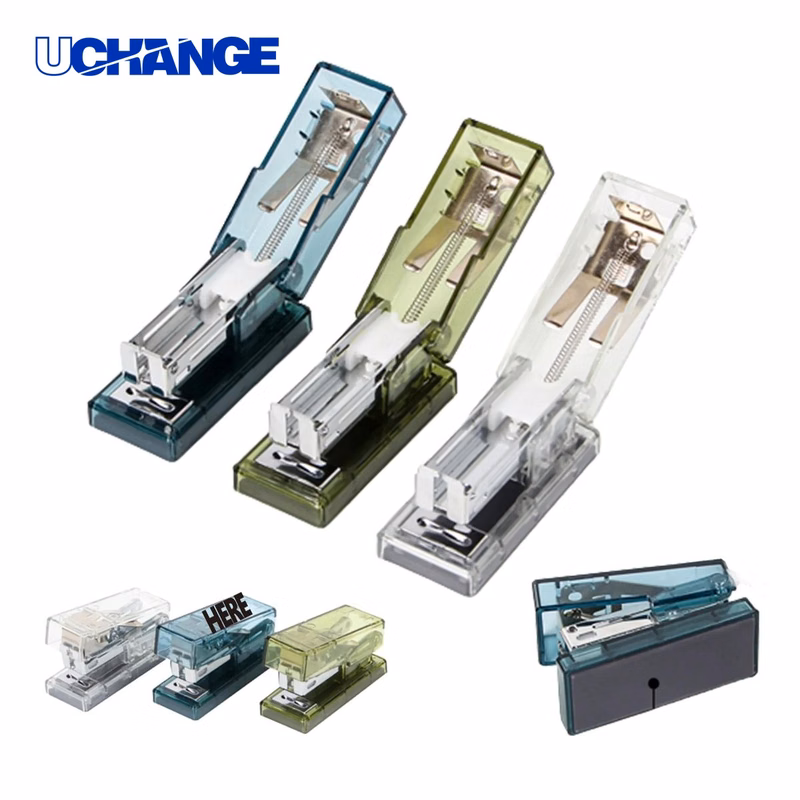 Transparent Handheld Stapler with Staples