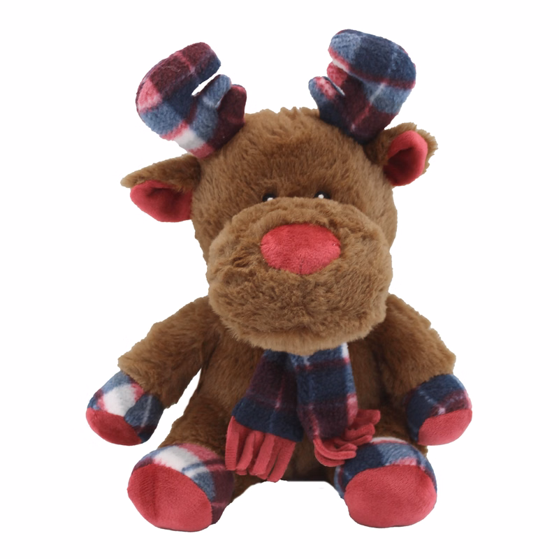 8.5" Plaid Moose