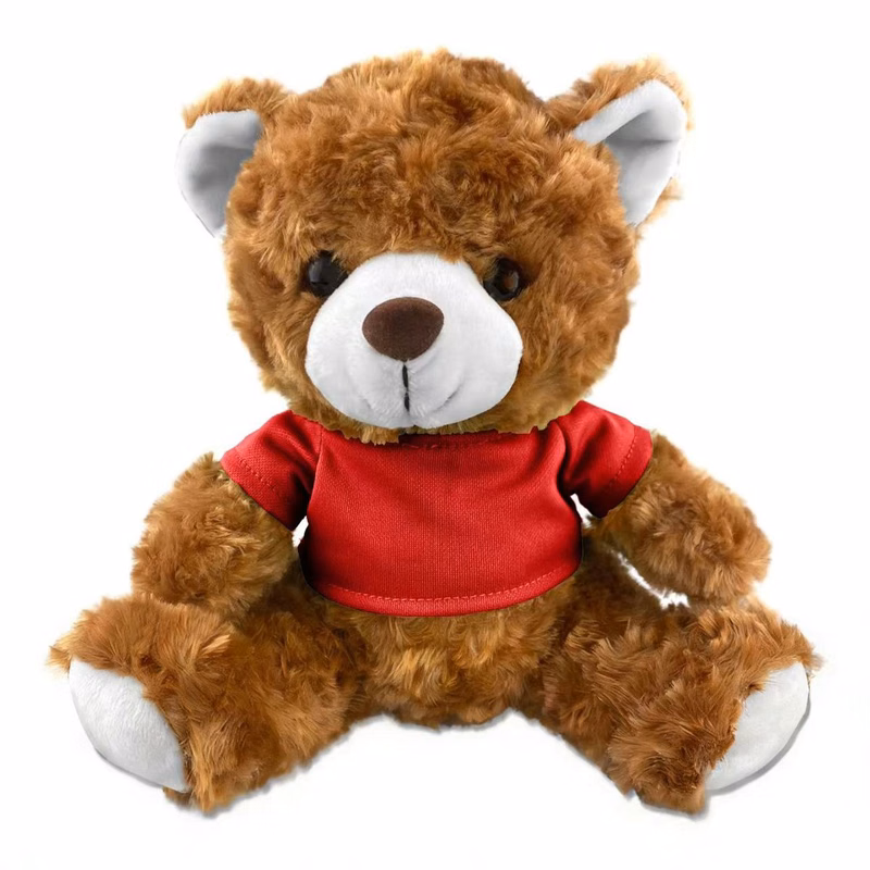 8 Inch Plush Teddy Bear with Clothes