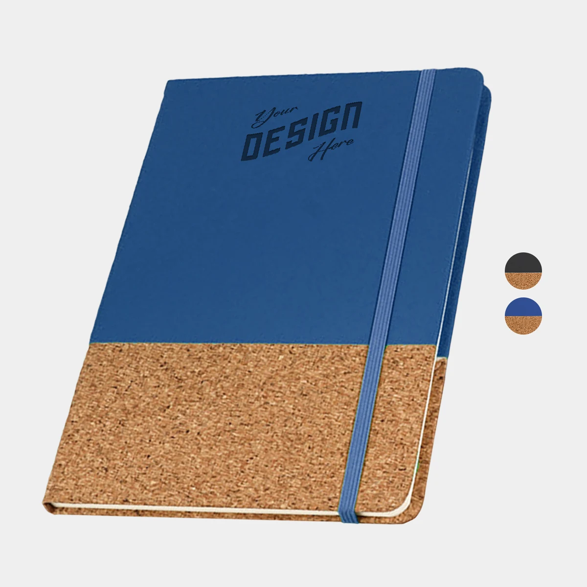 TiTUS® Mulch PU Leather A5 Executive Notebook with Elastic Band Closure 1