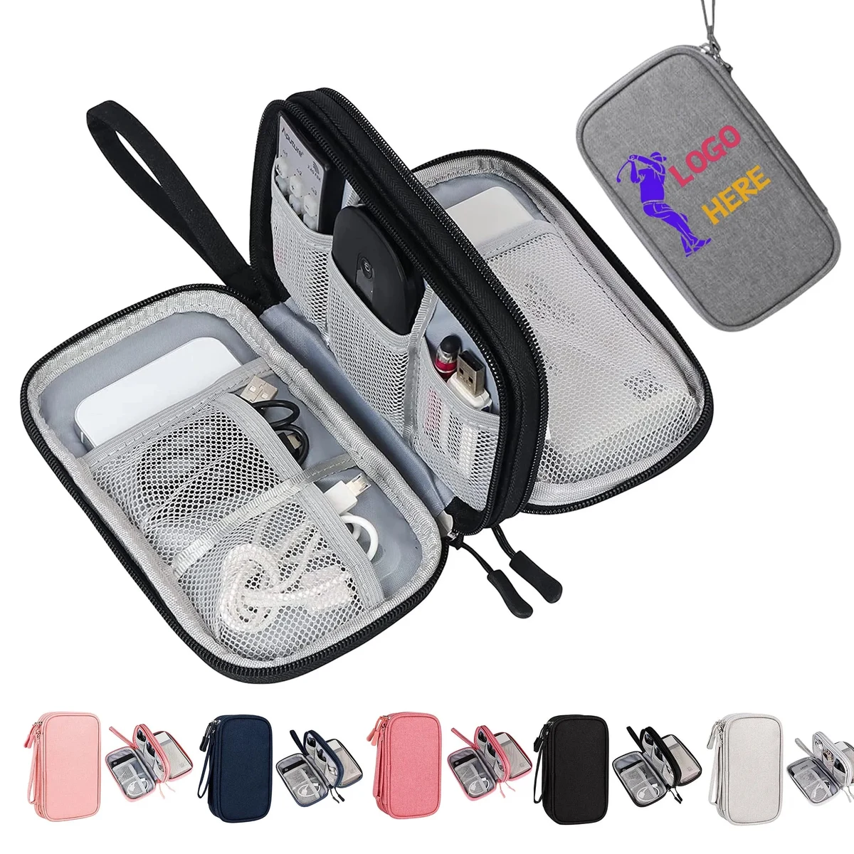 MOQ50 Electronic Organizer Pouch 1