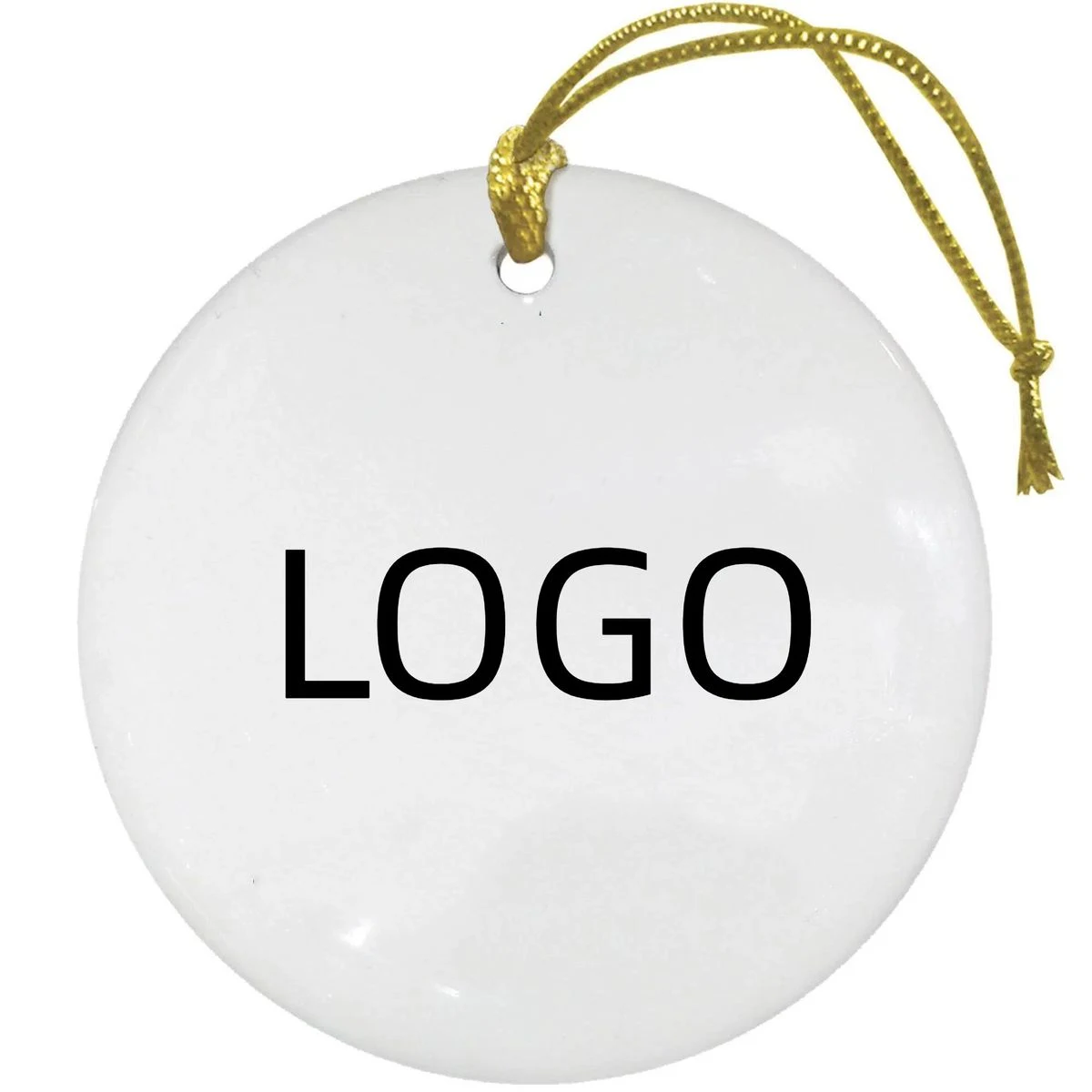Ceramic Circle Ornament 1