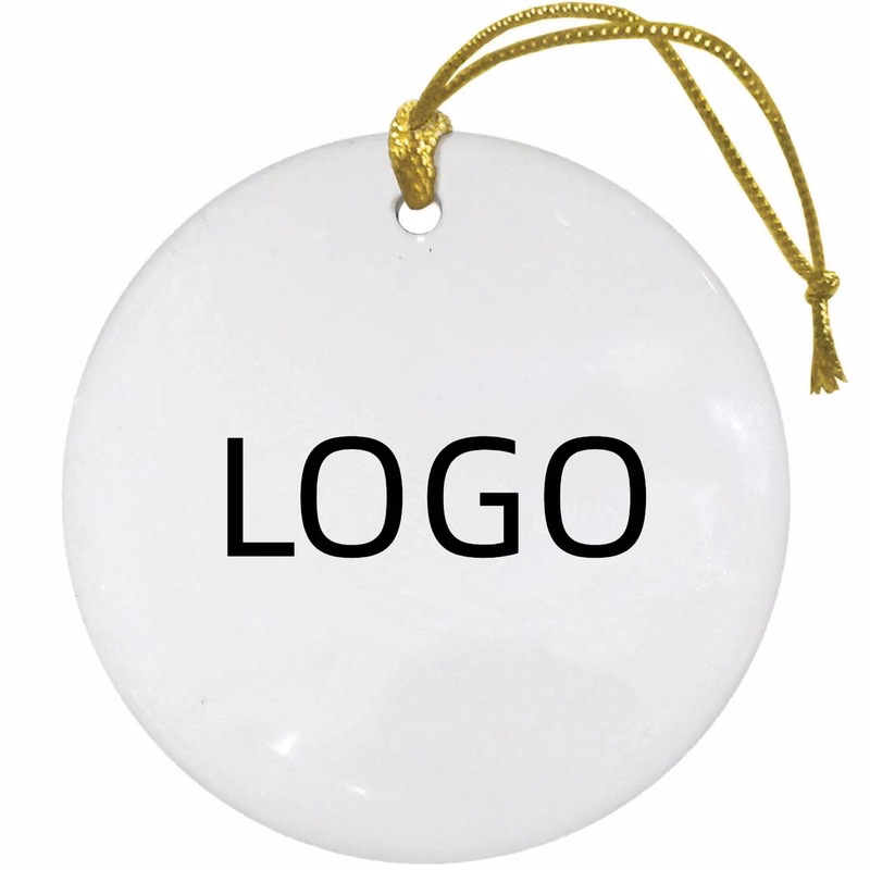 Ceramic Circle Ornament