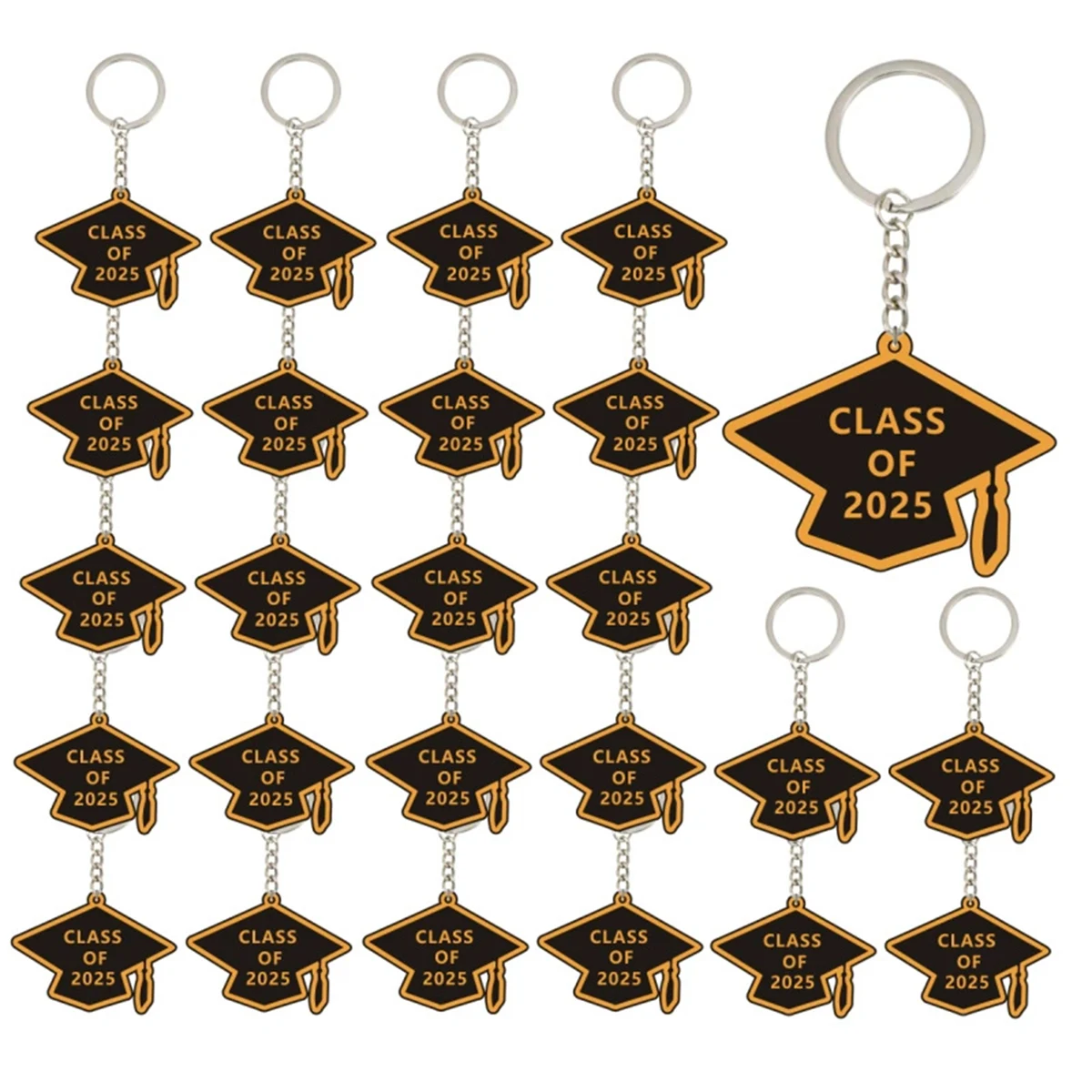 Custom Acrylic Graduation Cap Keychain 1