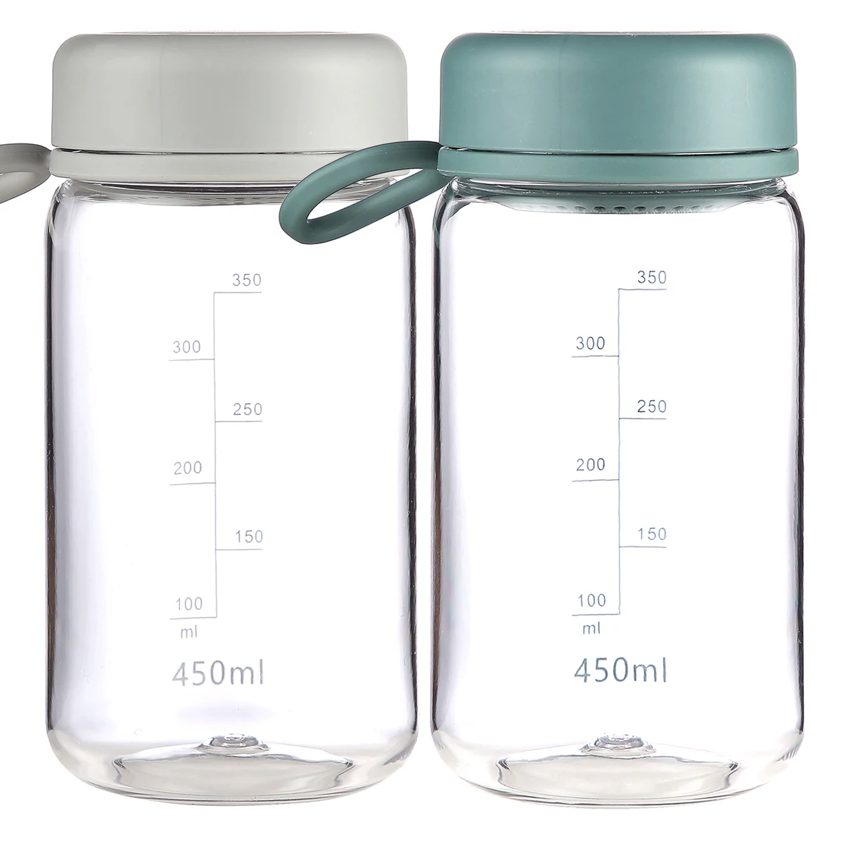 Bottle with Removable Strainer & TPE Rope, 15.84 oz. 1