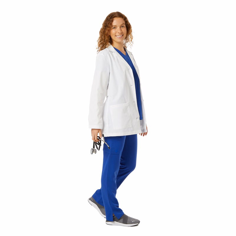 34" Ladies Antimicrobial Lab Coat