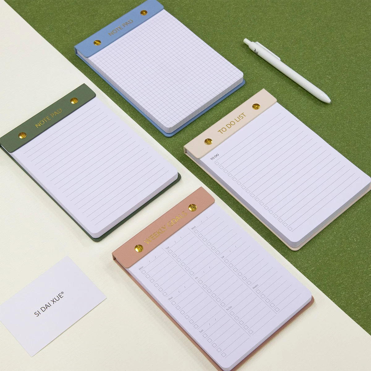 Removable Notepad with Replaceable Inner Pages 1