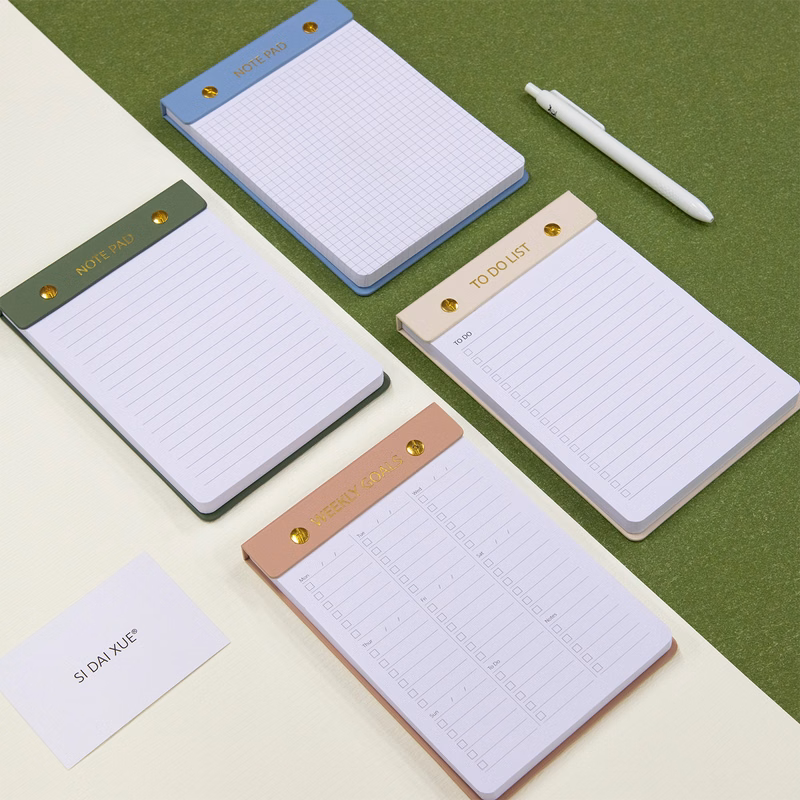 Removable Notepad with Replaceable Inner Pages